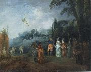 Jean-Antoine Watteau Embarking for Cythera oil painting picture wholesale